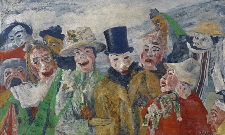 ENSOR - reflecties na het ensorjaar -1856_KMSKA_De intrige_JEnsor