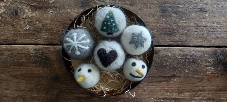 Kerstballen vilten_lab152